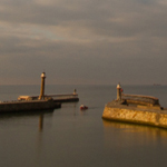 Harbour at Whitby Bay