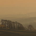Misty Sunset in the Yorkshire Dales
